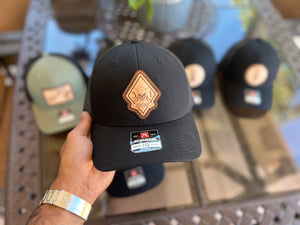 Leather Patch Hats
